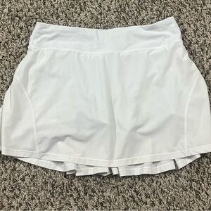 lululemon athletica Crisp White Mini Skirt